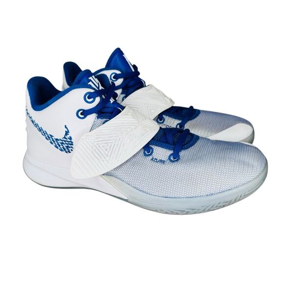 Nike KYRIE Flytrap III Sneakers 9 White Varsity Blue Mens - Picture 1 of 10